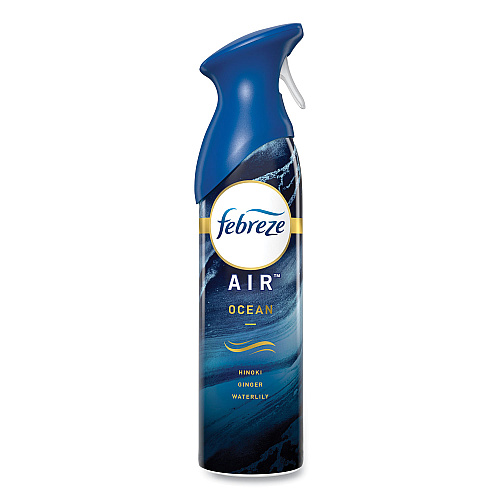 Febreze AIR, Ocean, 17.6 oz Aerosol Spray, 2/Pack, 6 Packs/Carton (48312)
