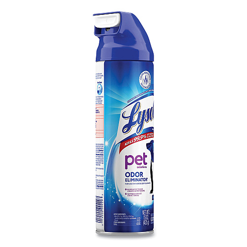 Lysol&reg; Disinfectant Spray II Pet Odor Eliminator, Fresh, 15 oz Aerosol Spray, 12/Carton (99804CT)