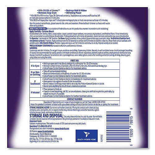 Lysol&reg; Mold & Mildew Remover Spray, 32 oz. Spray Bottle (78915EA)