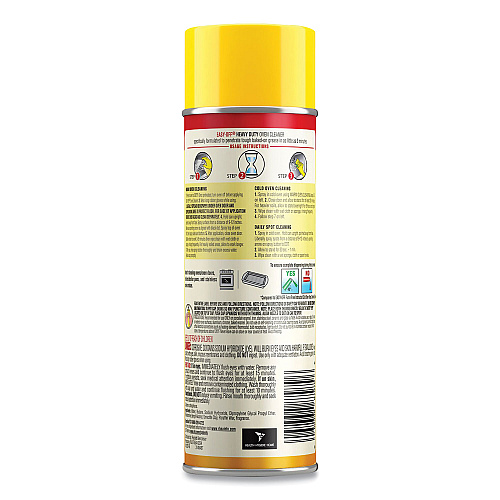 EASY-OFF Heavy Duty Oven Cleaner, Fresh Scent, Foam, 14.5 oz Aerosol Spray, 12/Carton (87979CT)