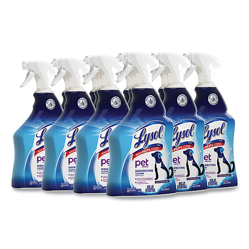 Lysol&reg; Pet Solutions Disinfecting Cleaner, Citrus Blossom, 32 oz Trigger Bottle, 9/Carton (99653CT)