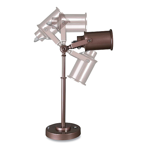 OttLite Wellness Series Restore LED Desk Lamp, 9" to 22", Rubbed Bronze (CS01RB9SHPR)