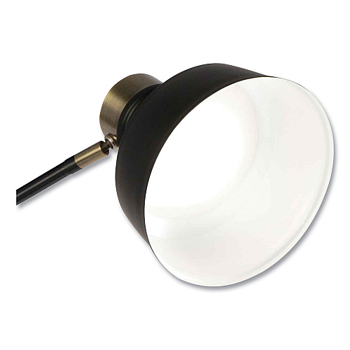 OttLite Wellness Series Balance LED Desk Lamp, 4" to 18" High, Black (CS01KA9SHPR)
