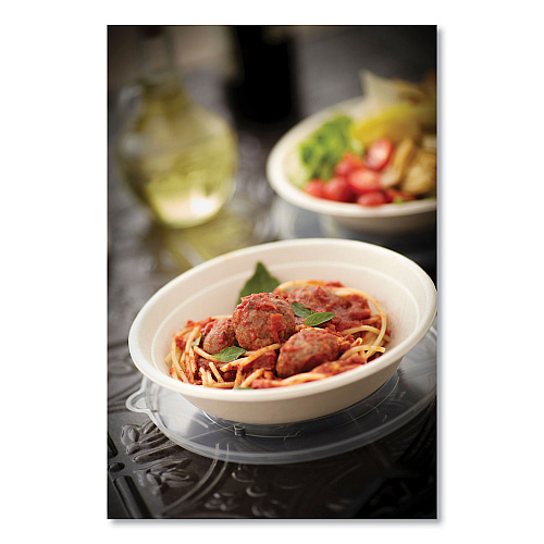 Pactiv EarthChoice Fiber-Blend Bagasse Dinnerware, Bowl, 24 oz, Natural, 400/Carton (YMC508BWL24P)