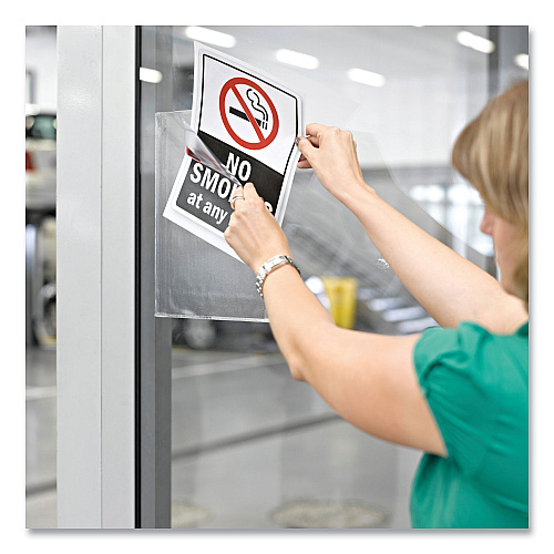 Tarifold Kang Magnetic Closure Repositionable Pocket, 14 x 11, Clear Frame, 5/Pack (P194750)