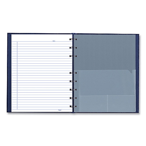 Blueline NotePro Notebook, 1-Subject, Medium/College Rule, Blue Cover, (75) 9.25 x 7.25 Sheets (A7150BLU)