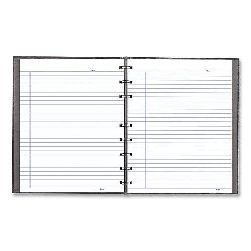 Blueline NotePro Notebook, 1-Subject, Medium/College Rule, Cool Gray Cover, (75) 9.25 x 7.25 Sheets (A7150GRY)