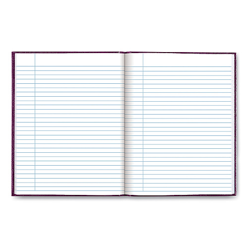 Blueline Executive Notebook, 1-Subject, Medium/College Rule, Grape Cover, (72) 9.25 x 7.25 Sheets (A7RAS)