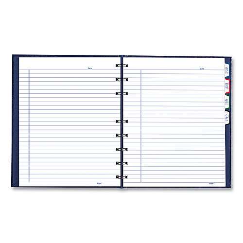Blueline NotePro Notebook, 1-Subject, Medium/College Rule, Blue Cover, (75) 9.25 x 7.25 Sheets (A7150BLU)