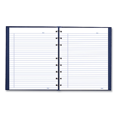 Blueline NotePro Notebook, 1-Subject, Medium/College Rule, Blue Cover, (75) 9.25 x 7.25 Sheets (A7150BLU)