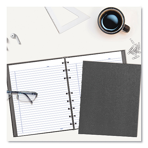 Blueline NotePro Notebook, 1-Subject, Medium/College Rule, Cool Gray Cover, (75) 9.25 x 7.25 Sheets (A7150GRY)