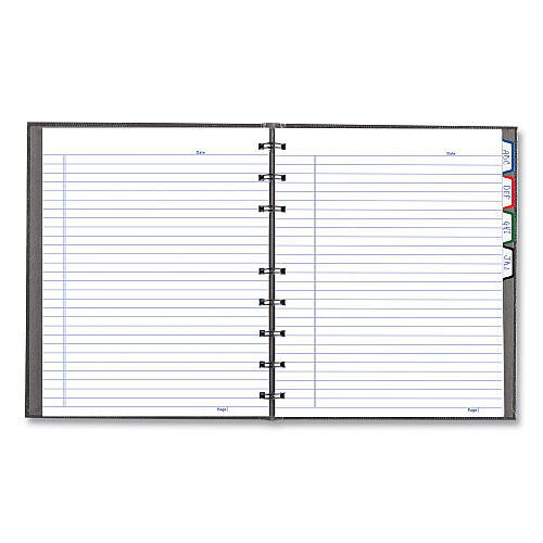 Blueline NotePro Notebook, 1-Subject, Medium/College Rule, Cool Gray Cover, (75) 9.25 x 7.25 Sheets (A7150GRY)