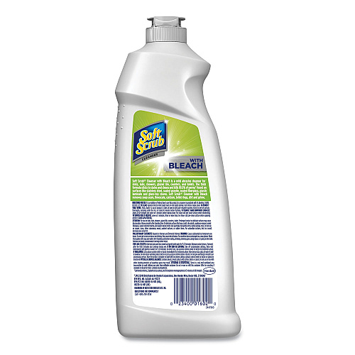 Soft Scrub Cleanser with Bleach 24 oz Bottle, 9/Carton (01602)