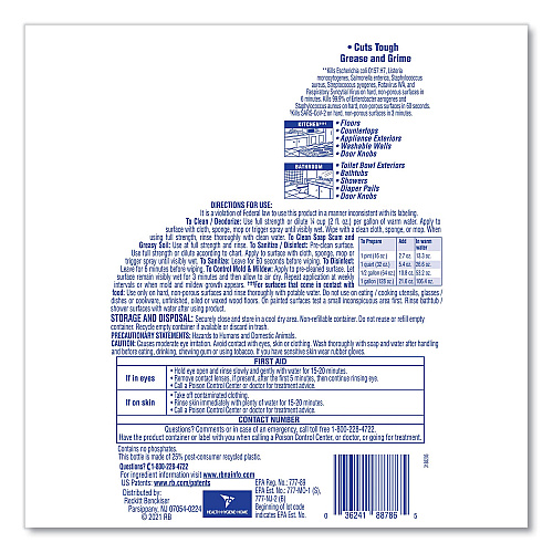 Lysol&reg; Multi-Surface Cleaner, Lavender, 144 oz. Bottle (88786EA)