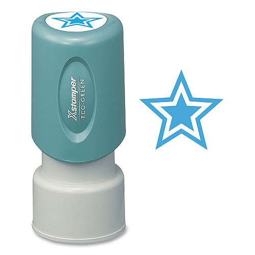 Xstamper Specialty Stamp, Star Diagram, Light Blue (11421)