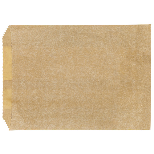 Hospeco Kraft Waxed Paper Receptacle Liner, Kraft/brown, 7.5" X 10.5" X 3", 1000/cs, Case Of 1000 (KL1000)