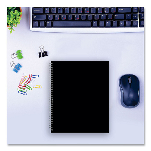 Blue Sky Enterprise Academic Weekly/Monthly Planner, 11 x 8.5, Black Cover, 12-Month (July to June): 2025 to 2026 (130609)