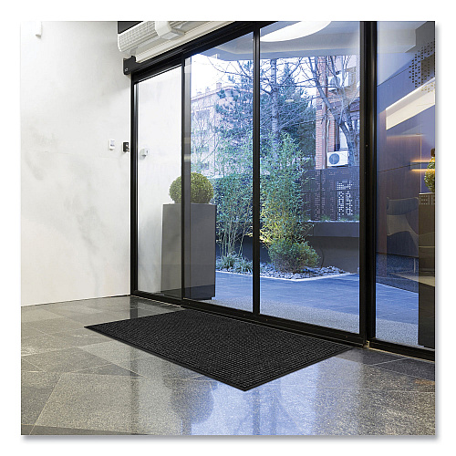 Apache Mills Absorba Select Entry Mat, Rectangular, 48 x 72, Pepper (022023)