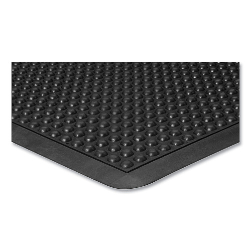 Apache Mills Bubble Flex Anti-Fatigue Mat, Rectangular, 36 x 48, Black (052023)