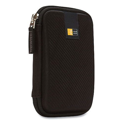 Case Logic Portable Hard Drive Case, Molded EVA, Black (3201314)