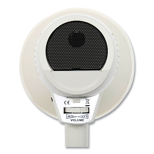 Champion Sports Megaphone, 4 W to 8 W, 400 yds Range, White (MP4W)