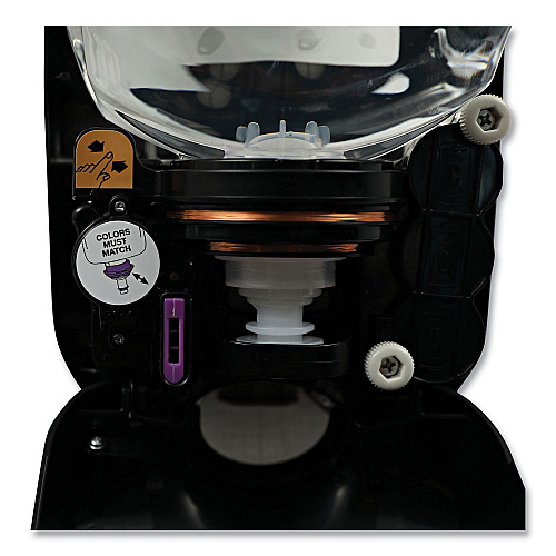 Boardwalk Touch-Free Automatic Dispenser, 1,200 mL, 6 x 4.05 x 10.58, Black (BWK42200)