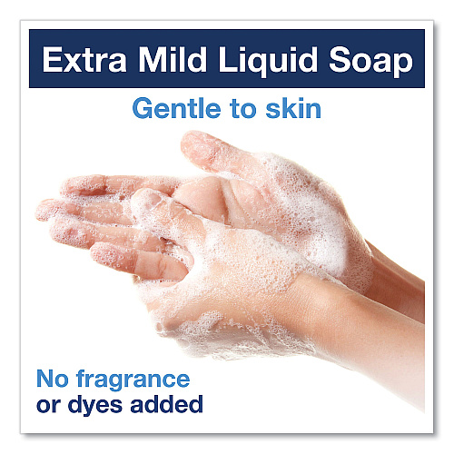 Tork Premium Extra Mild Soap Refill, Unscented, 1 L, 6/Carton (400029)