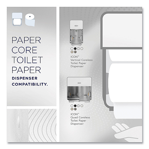 Cottonelle Clean Care Bathroom Tissue, Septic Safe, 2-Ply, White, 900 Sheets/Roll, 36 Rolls/Carton (53862)