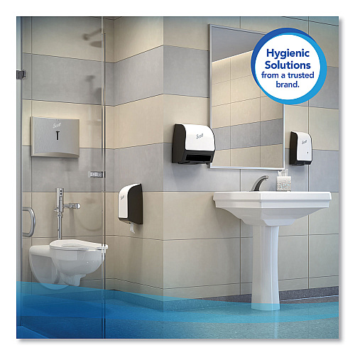 Scott&reg; Hygienic Bath Tissue, 2-Ply, 250 Wipe Pack, 36 Packs (48280)