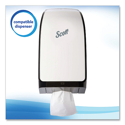Scott&reg; Hygienic Bath Tissue, 2-Ply, 250 Wipe Pack, 36 Packs (48280)