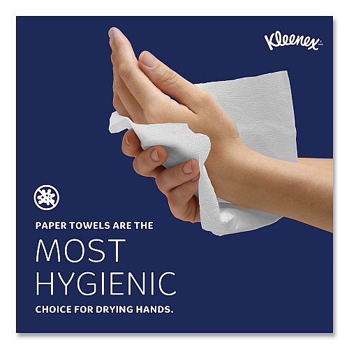 Kleenex&reg; Multifold Paper Towels, 1-Ply, White, 1200 Towels (02046)