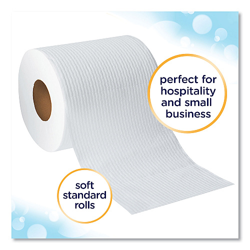 Cottonelle&reg; Clean Care Toilet Paper, 1-Ply, 170 Sheets, 48 Rolls (12456)
