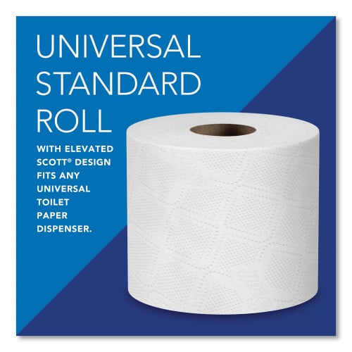 Scott 13217 Pro Standard Toilet Paper, 2-Ply, White, 473 Sheets
