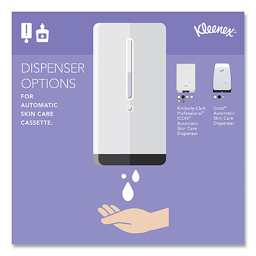 Scott Super Moisturizing Foam Hand Sanitizer, 1,200 mL Cassette, Unscented, 2/Carton (34643)