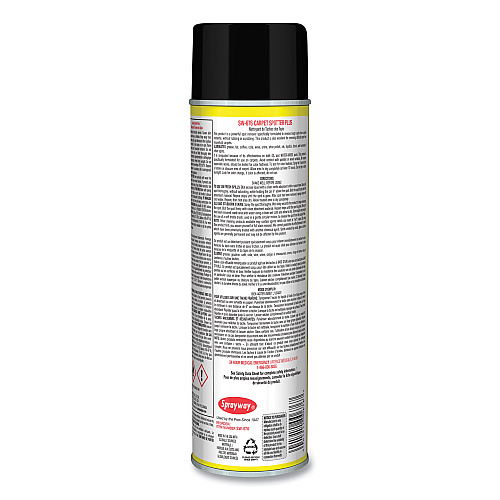 Sprayway Carpet Spotter Plus, Butyl Scent, 18 oz Aerosol Spray, Dozen (676)