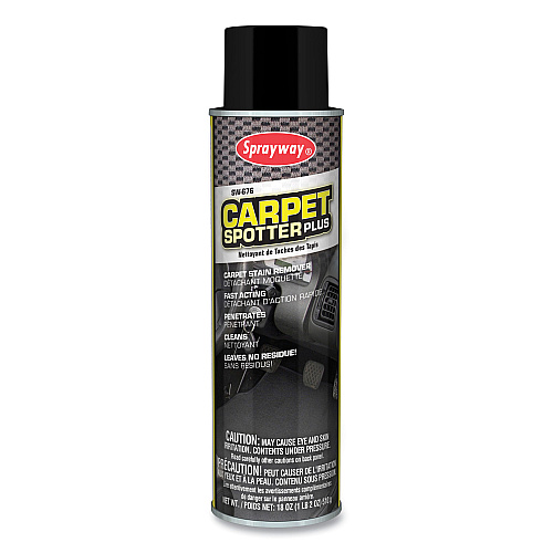 Sprayway Carpet Spotter Plus, Butyl Scent, 18 oz Aerosol Spray, Dozen (676)