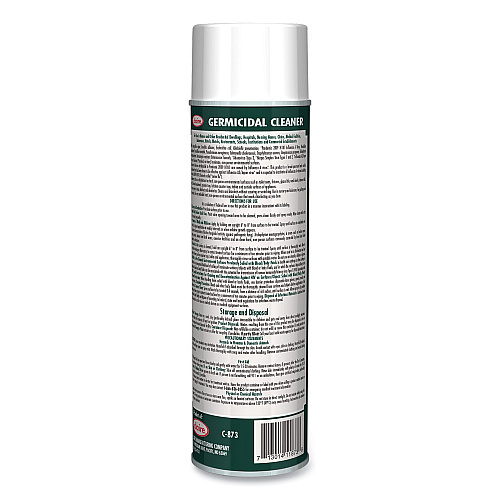 Claire Germicidal Cleaner, Floral Scent, 19 oz Aerosol Spray, Dozen (873)