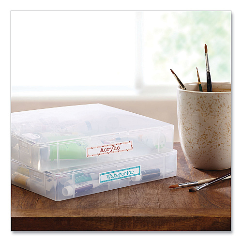 Avery Mini-Sheets Permanent File Folder Labels, 0.66 x 3.44, White, 12/Sheet, 25 Sheets/Pack (2181)