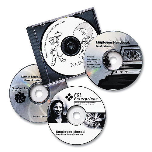 Avery Laser CD Labels, Matte White, 100/Pack (5698)