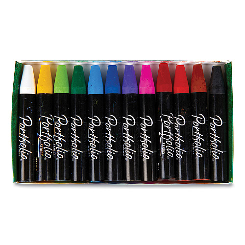 Crayola Portfolio Series Oil Pastels, 12 Assorted Colors, 12/Pack (523612)