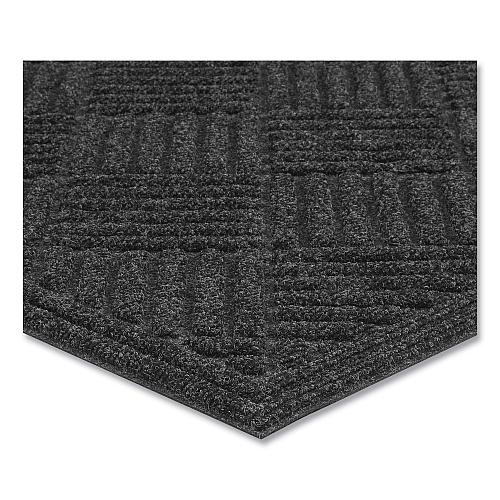 Apache Mills Ecomat Crosshatch Entry Mat, 36 x 60, Charcoal (072023)