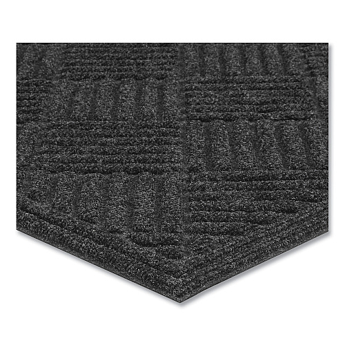 Apache Mills Ecomat Crosshatch Entry Mat, 48 x 72, Charcoal (062023)