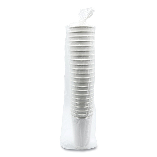 Boardwalk Paper Hot Cups, Double-Walled, 16 oz, White, 25/Pack (BWKDW16HCUPPK)