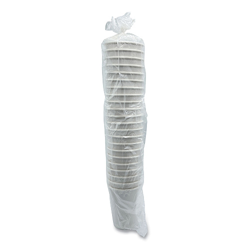 Boardwalk Paper Hot Cups, Double-Walled, 12 oz, White, 25/Pack (BWKDW12HCUPPK)