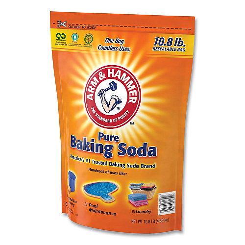 Arm & Hammer Baking Soda, 10.8 lb Resealable Bag (3320000341EA)