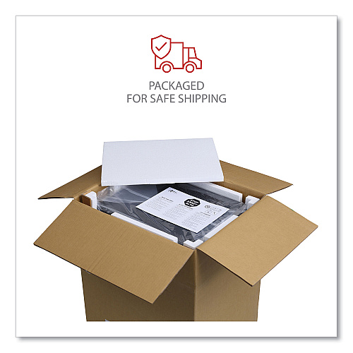 Alera File Pedestal with Full-Length Pull, Left or Right, 2-Drawers: Box/File, Legal/Letter, Black, 14.96" x 19.29" x 21.65" (ALEPBBFBL)