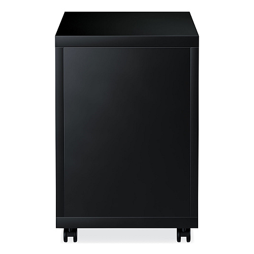 Alera File Pedestal with Full-Length Pull, Left or Right, 2-Drawers: Box/File, Legal/Letter, Black, 14.96" x 19.29" x 21.65" (ALEPBBFBL)
