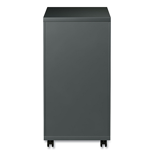 Alera File Pedestal with Full-Length Pull, Left or Right, 2 Legal/Letter-Size File Drawers, Charcoal, 14.96" x 19.29" x 27.75" (ALEPBFFCH)