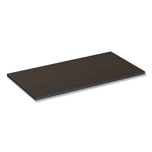 Alera Reversible Laminate Table Top, Rectangular, 47.63w x 23.63d, Espresso/Walnut (ALETT4824EW)