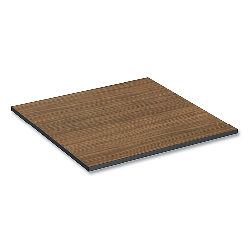 Alera Reversible Laminate Table Top, Square, 35.38w x 35.38d, Espresso/Walnut (ALETTSQ36EW)